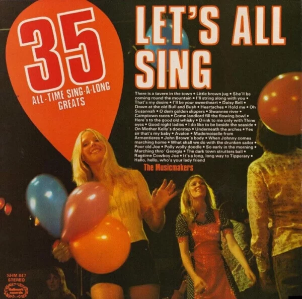 Let's All Sing Various 1974 Records Top-quality Free UK shipping