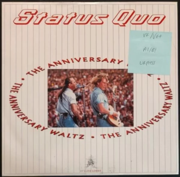 The Anniversary Waltz Status Quo 1990 Records Top-quality Free UK shipping