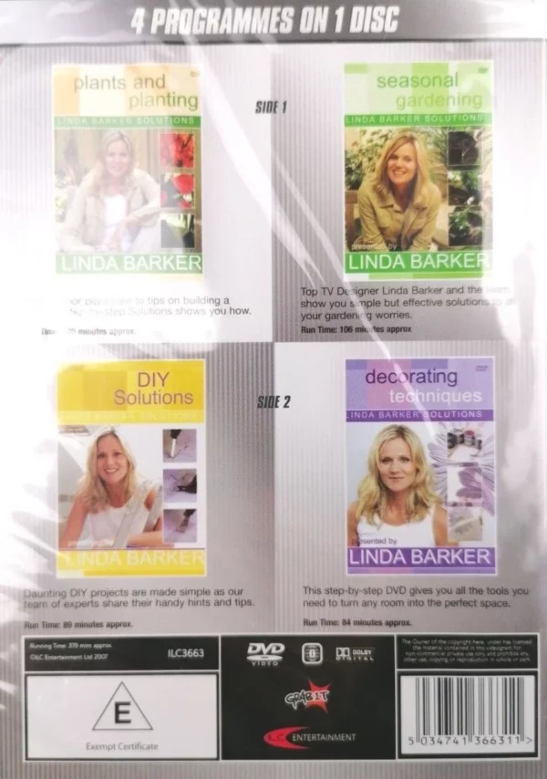 4 Collection - Solutions Linda Barker 2007 New DVD Top-quality Free UK shipping