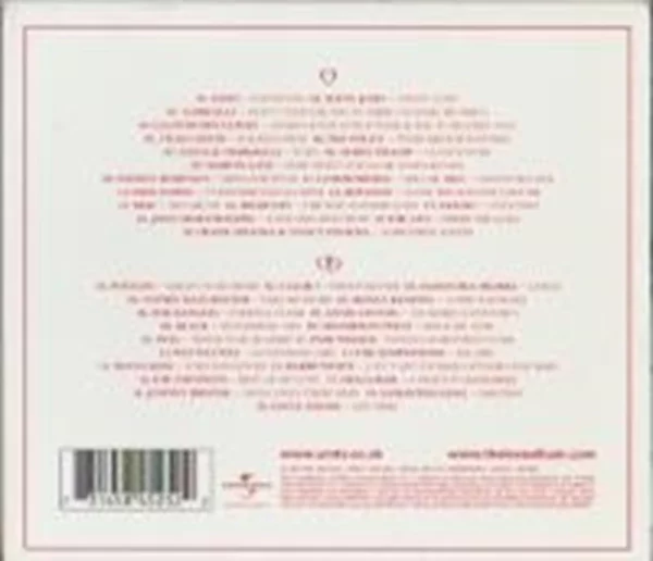 Love - a Collection of Everlasting Love Songs Various Artists 2002 CD