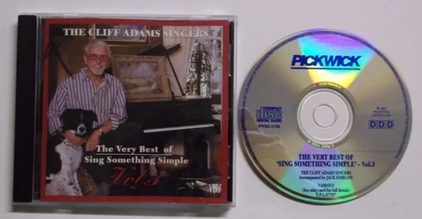 The Very Best of Sing Something Simple Vol 3 The Cliff Adams Singers CD