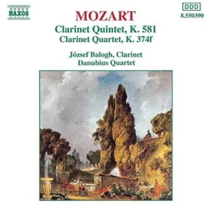 Mozart Clarinet Quintet, Clarinet Quartet Various 1993 CD Top-quality