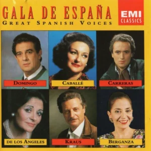 Gala de España - Great Spanish Voices various 1992 CD Top-quality