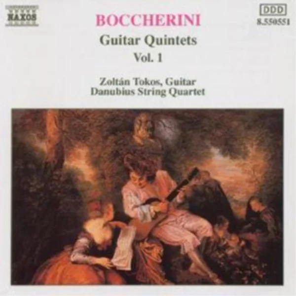 Boccherini - Guitar Quintets, Vol.1 Zoltán Tokos/Danubius String Quartet 1993 CD