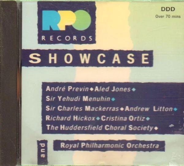 ROYAL PHILHARMONIC ORCHESTRA Showcase Various 1988 CD Top-quality