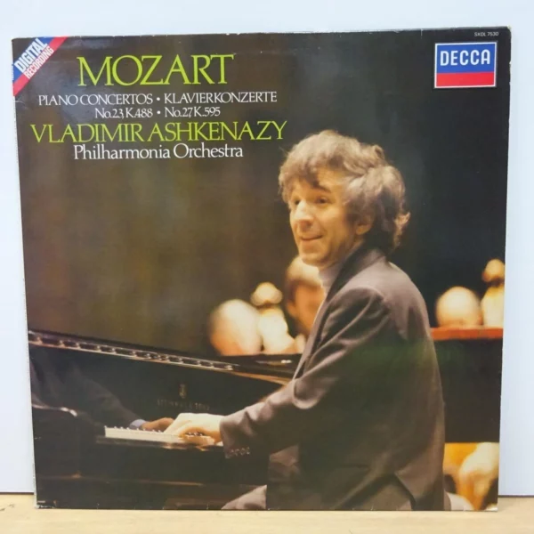 MOZART Piano Concertos no 23&27 MOZART 1982 Records Top-quality