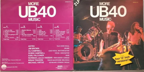 More UB40 UB40 1983 Records Top-quality Free UK shipping