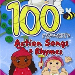 100 Favourite Action Songs 2006 DVD Top-quality Free UK shipping