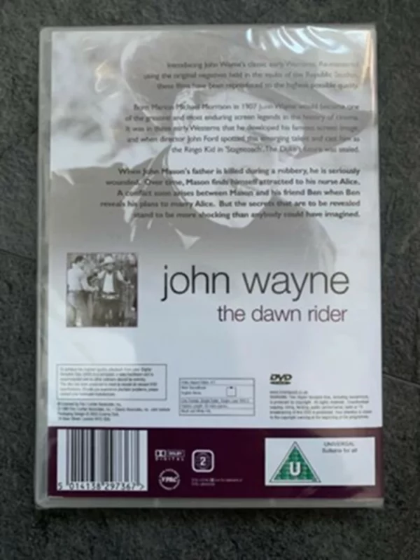 The Dawn Rider John Wayne 2003 DVD Top-quality Free UK shipping