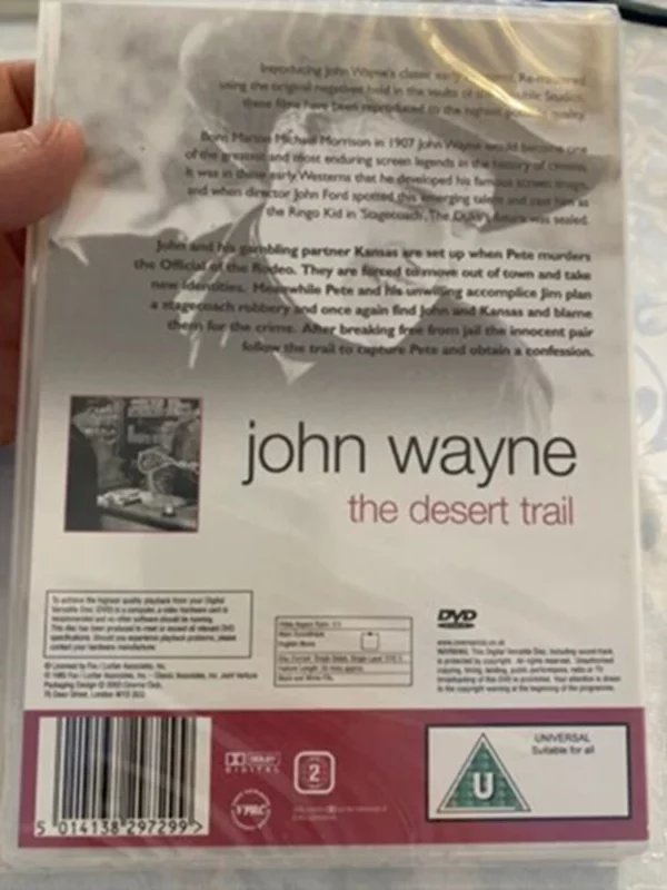 The Desert Trail John Wayne 2003 DVD Top-quality Free UK shipping