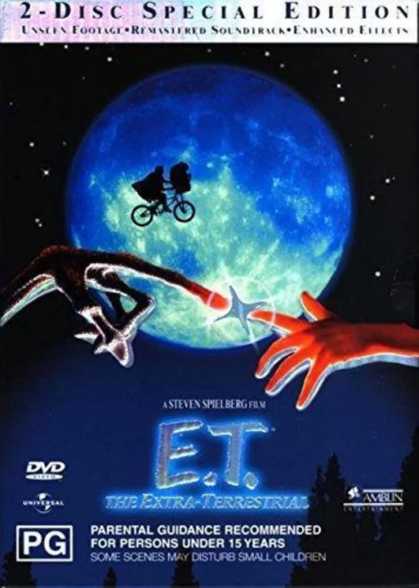 E.T. The Extra-Terrestrial special edition 2002 DVD Top-quality