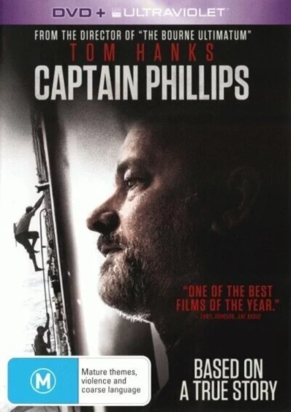 Captain Phillips Tom Hanks 2013 DVD Top-quality Free UK shipping