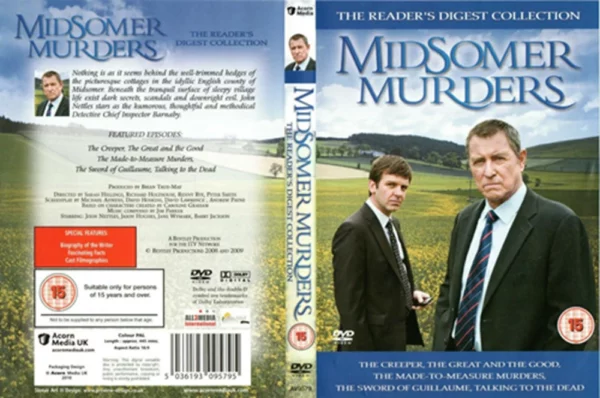 Midsomer Murders John Nettles DVD Top-quality Free UK shipping