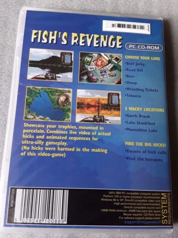 Fish's Revenge Windows 98/ME/XP 2002 Top-quality Free UK shipping