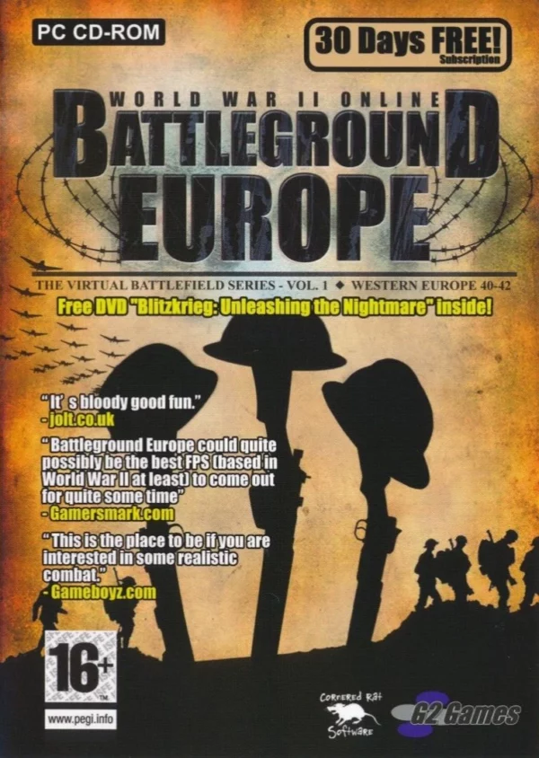 World War II Battleground Europe Windows 98/2000/XP 2005 Top-quality