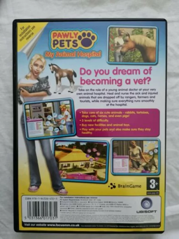 Pawly Pets: My Animal Hospital Windows XP 2006 Top-quality Free UK shipping