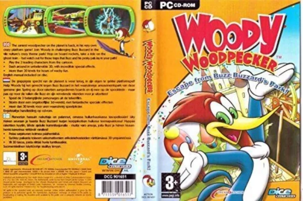 Woody Woodpecker Windows 98/2000/XP Top-quality Free UK shipping