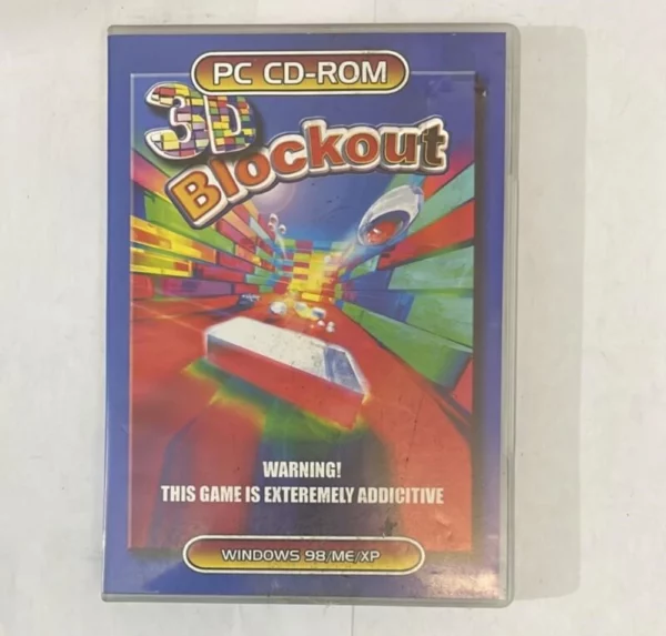 3D Blockout Windows 98/ME/2000/XP 2002 Top-quality Free UK shipping