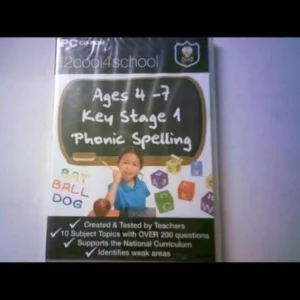 Phonic SPELLING - Ages4-7 Windows 2000/ME/XP/Vista Top-quality Free UK shipping