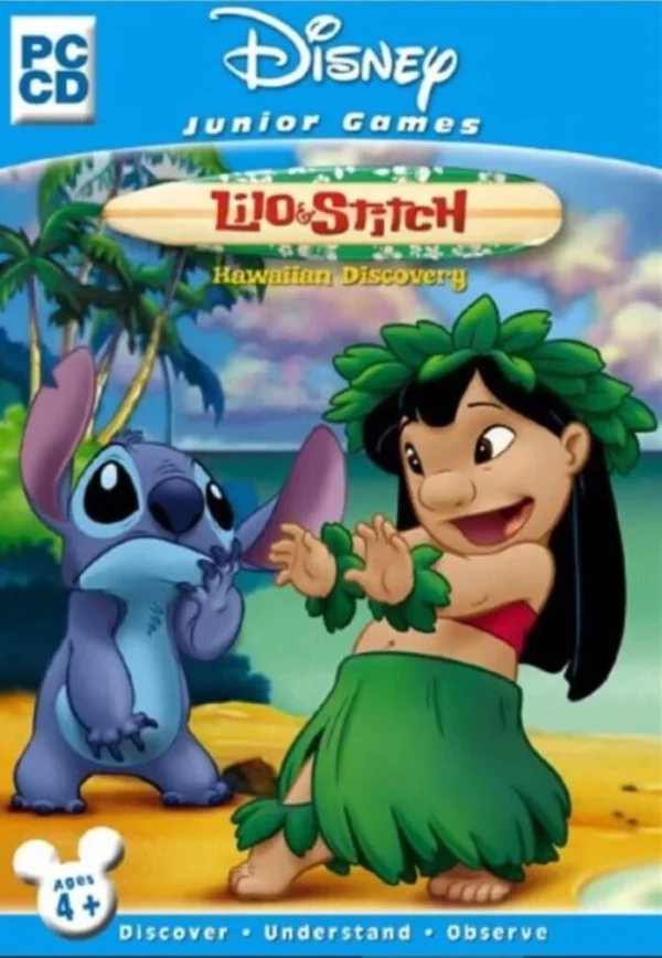 Lilo & Stitch: Hawaiian Discovery Windows 95/98/Me/XP 2002 Top-quality