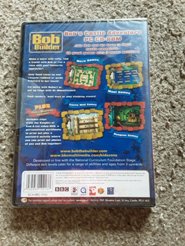 Bob the Builder Castle Adventure Windows 98 2003 Top-quality Free UK shipping