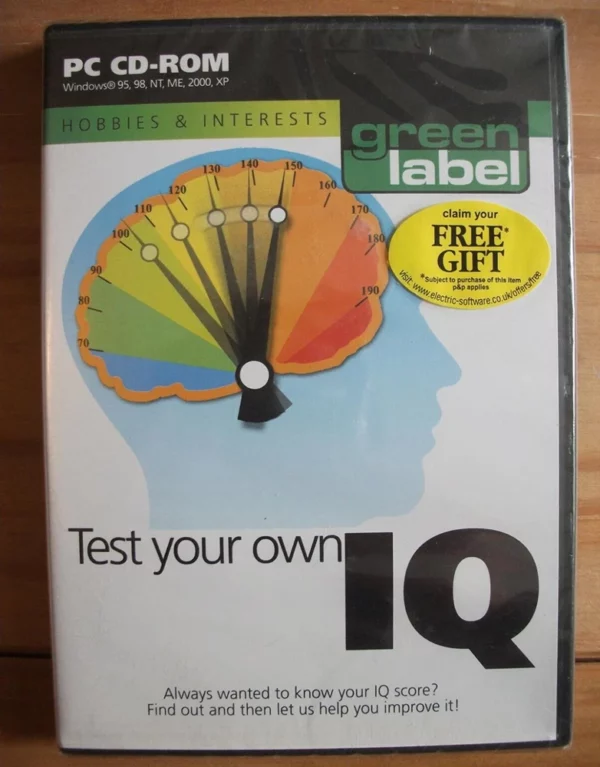 Test Your Own IQ Windows 2000 2003 New Top-quality Free UK shipping