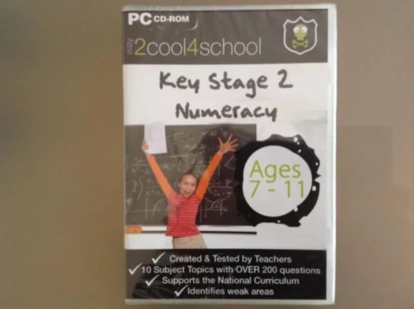 2COOL4SCHOOL KEY STAGE 2 NUMERACY PC CD windows Top-quality Free UK shipping