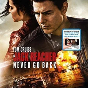 Jack Reacher: Never Go Back Tom Cruise 2017 Blu-ray Top-quality