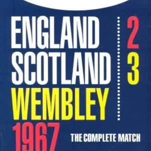 England 2 Scotland 3 - The Complete Game John Greig 2004 New DVD Top-quality