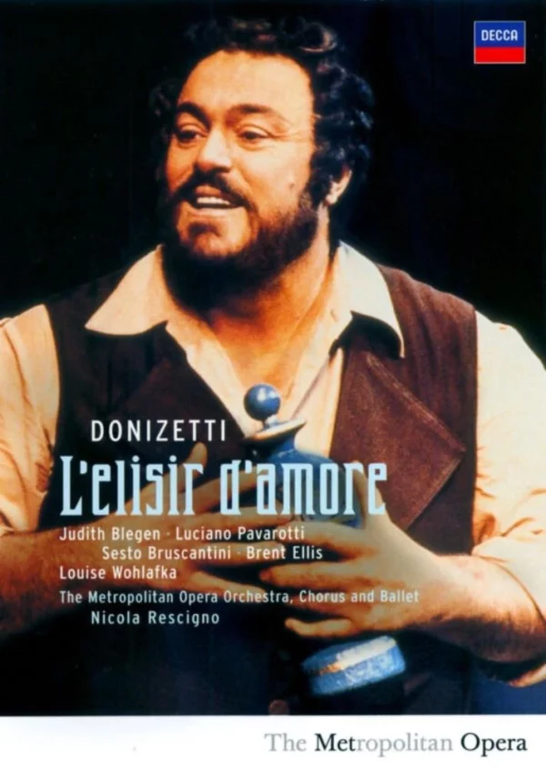 Donizetti Lelisir Damore 2008 DVD Top-quality Free UK shipping