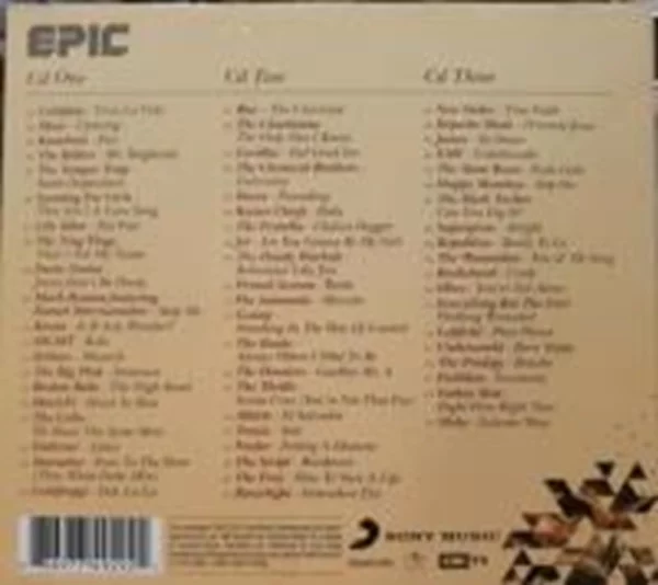 Epic: The Bands. The Tracks. The Anthems Various Artists 2010 CD Top-quality