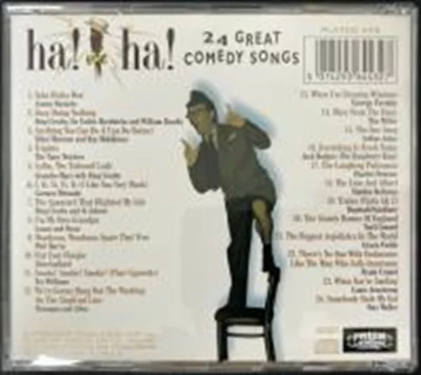 Ha! Ha!: 24 Great Comedy Songs Various Artists 1998 CD Top-quality