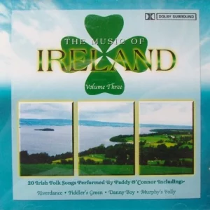 The Music of Ireland - Vol. 3 - 20 Irish Folk Songs Paddy O'Connor CD