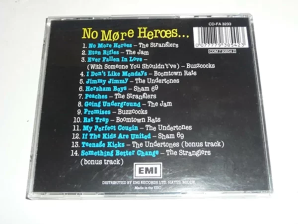 No More Heroes Various 1990 CD Top-quality Free UK shipping