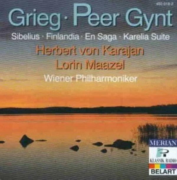 Grieg Music from Peer Gynt/Sibelius: Finlandia, op. 26, 7 Various 1999 CD