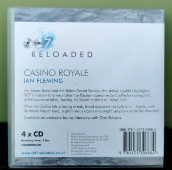 Casino Royale Fleming Ian 2012 New CD Top-quality Free UK shipping