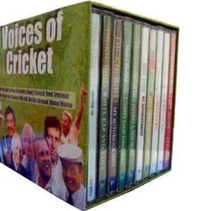 Voices of Cricket Shane Warne, Dickie Bird, Andrew Flintoff, Blofeld 2010 New CD