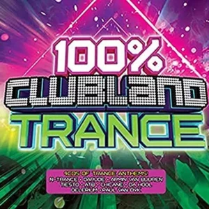 100% Clubland Trance Various Artists 2019 CD Top-quality Free UK shipping