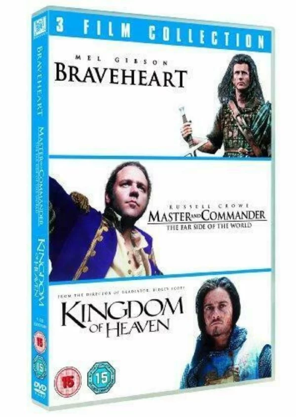 Braveheart/Master and Commander: The Far Side of the World/Kingdom of Heaven DVD