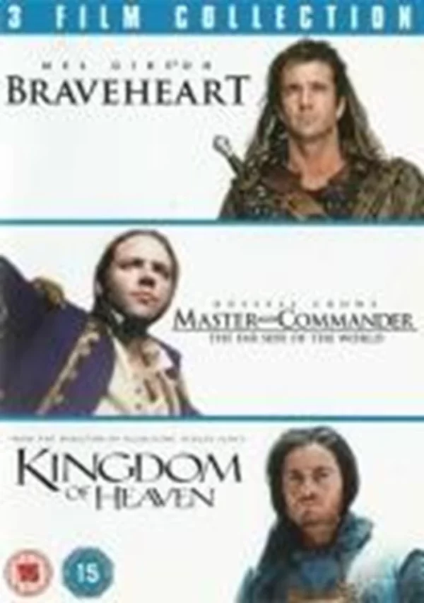 Braveheart/Master and Commander: The Far Side of the World/Kingdom of Heaven DVD