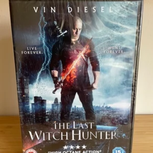 THE LAST WITCH HUNTER Vin Diesel 2016 DVD Top-quality Free UK shipping