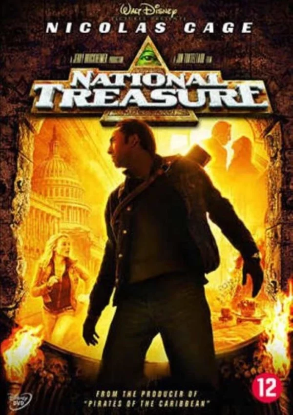 National Treasure Nicolas Cage DVD Top-quality Free UK shipping