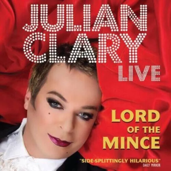 Julian Clary Live: Lord of the Mince Julian Clary Live 2012 New CD Top-quality