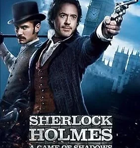 Sherlock Holmes: A Game of Shadows Robert Downey Jr. 2012 DVD Top-quality