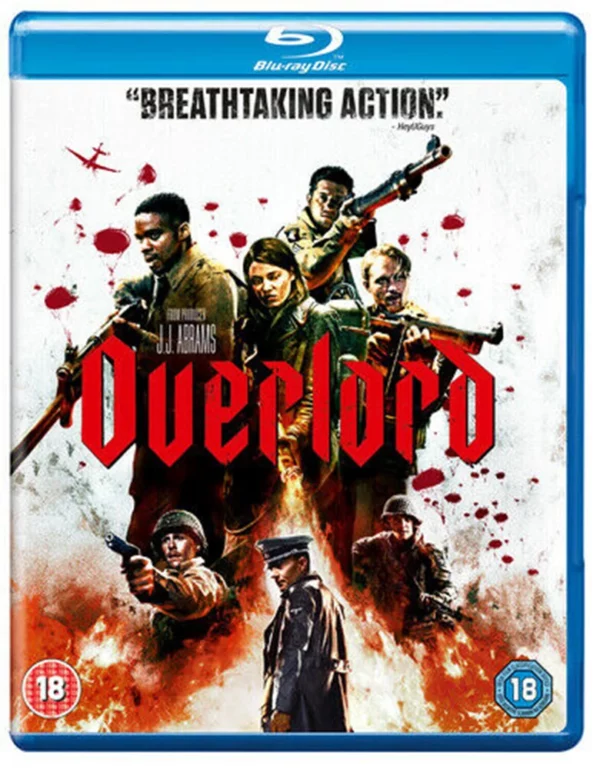 Overlord Wyatt Russell 2019 Blu-ray Top-quality Free UK shipping