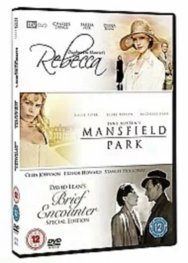 Rebecca/Mansfield Park/Brief Encounter Emilia Fox 2008 DVD Top-quality