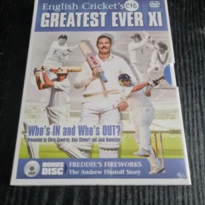 English Crickets Greatest Ever XI 11 DVD Top-quality Free UK shipping