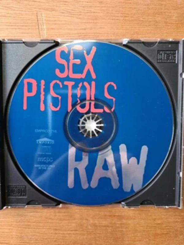 The Sex Pistols - Raw (CD 1997) Sex Pistols 1997 CD Top-quality