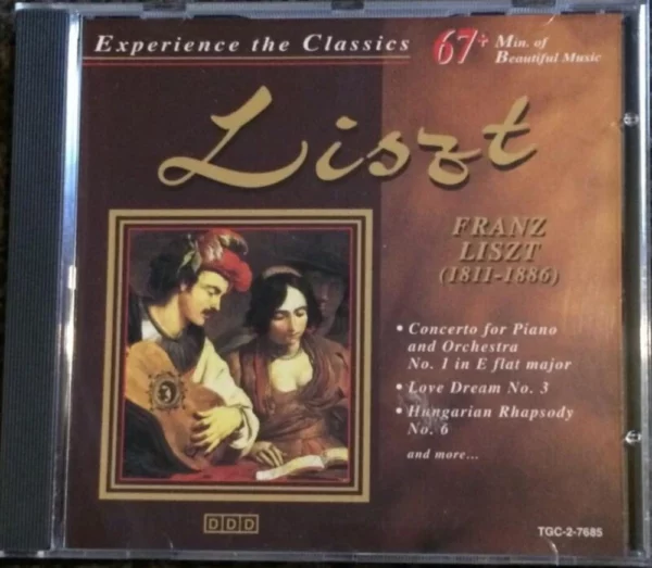 Experience The Classics Franz Liszt 1996 CD Top-quality Free UK shipping