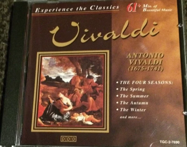 Experience The Classics Vivaldi 1996 CD Top-quality Free UK shipping